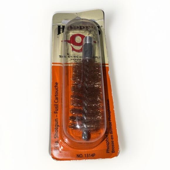 Hoppe's Phosphor Bronze Brush for 12 Gauge Rifle Lead Cleaning Blister Card - Picture 1 of 2